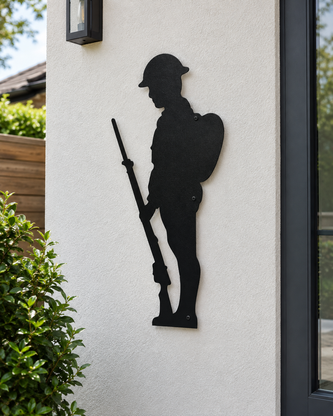 4ft Soldier Silhouette – Remembrance Display - Image 2