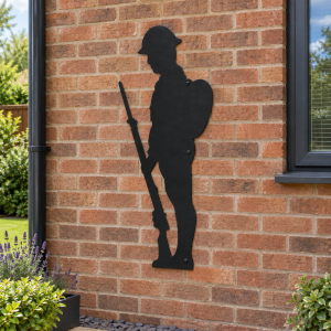 4ft Soldier Silhouette – Remembrance Display