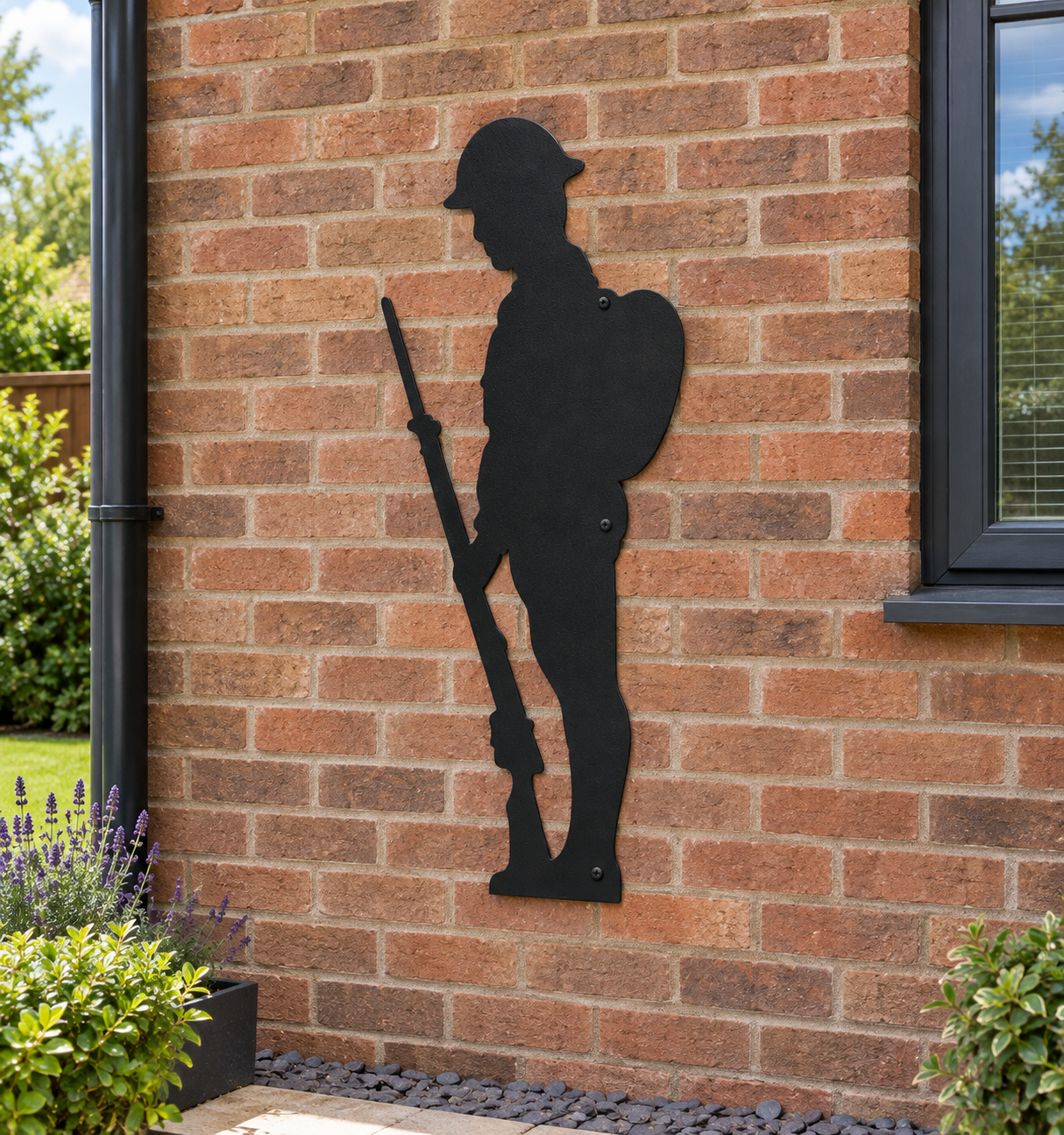 4ft Soldier Silhouette – Remembrance Display